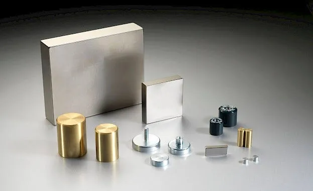 Rare-earth permanent magnets of various shapes and sizes